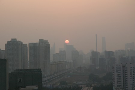 Pekín, donde la contaminación puede hacer que el alcalde se corte la cabeza para cumplir su promesa
