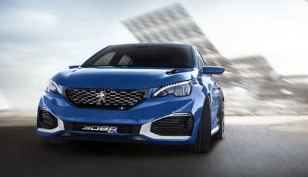 Peugeot 308 R HYbrid, un híbrido enchufable para Shangái ¡de 500 CV!