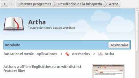 Artha: Te echa una mano con el inglés en Linux