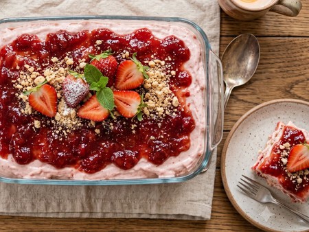 Cómo hacer una carlota con 1 frasco de mermelada de fresa: un postre cremosito, sin horno y fácil de hacer