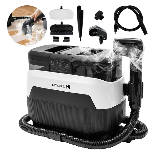 Limpiador de alfombras y sillones a vapor Novaka, 1,650W