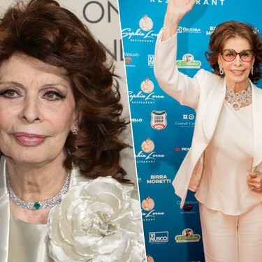 Sophia Loren, a sus 91 años: "Me gusta caminar porque a la vuelta de la esquina siempre puede haber algo bonito. Siempre pienso en positivo"