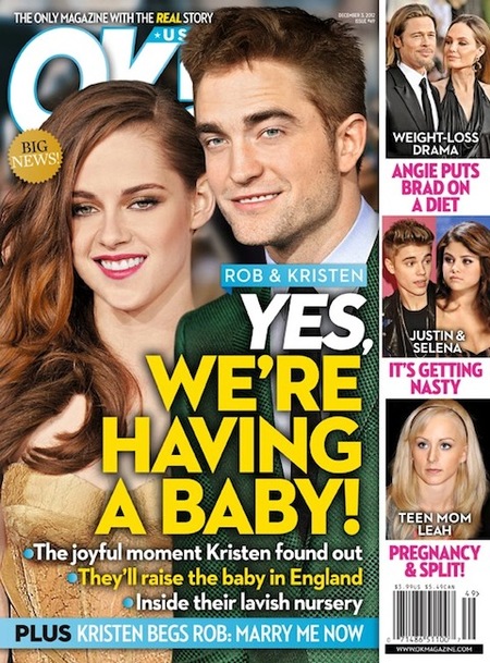 ¿¡Qué Robert Pattinson y Kristen Stewart van a ser padres?!