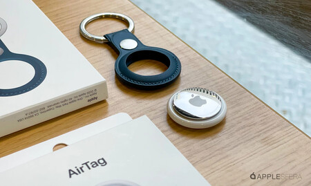 Fotografía del análisis del Apple AirTag