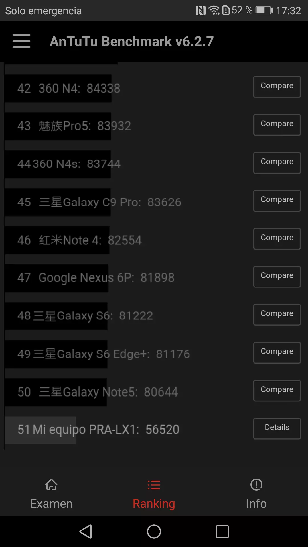 Foto de Benchmarks del Huawei P8 Lite 2017 (2/11)