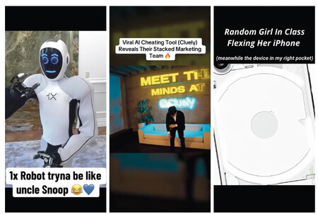Ejemplos De Clips Del Robot De 1x Cluely Y Nothing