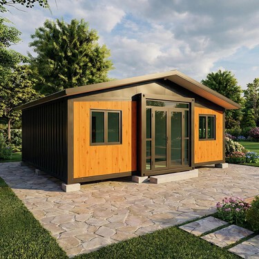 Amazon pone a la venta una casa prefabricada de dos dormitorios, cocina y baño por menos de 8.000 euros