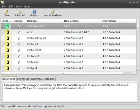 アップデートマネージャー