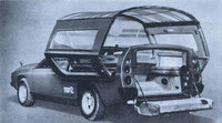 Prototipos extraños con forma de concha: el Toyota RV-2