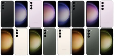 Samsung Galaxy S23 (左) と S23+ (右)。 (画像: エヴァン・ブラス)