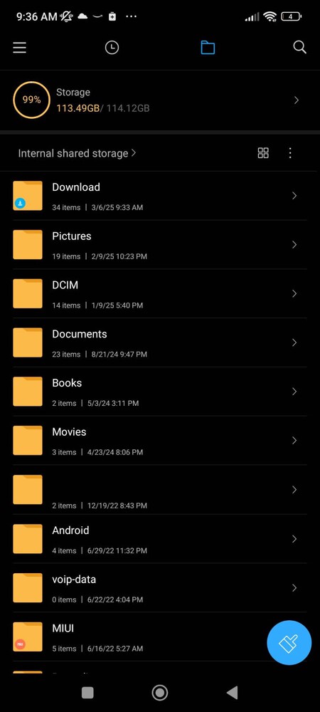 Downloads Folder on Android