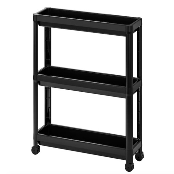 VESKEN
Carrito, blanco, 54x18x71 cm