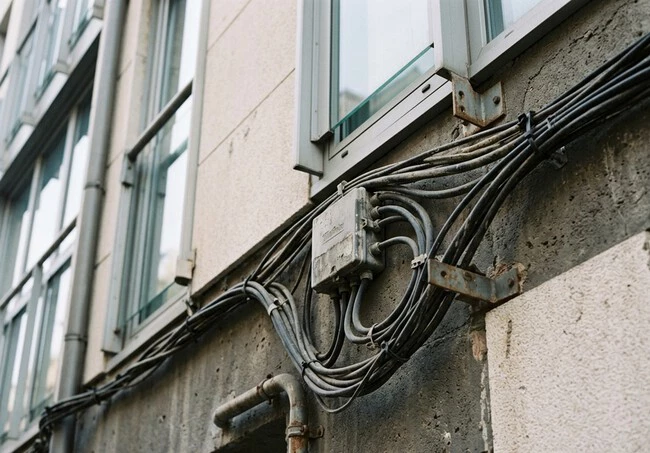 Cables Adsl Fachada