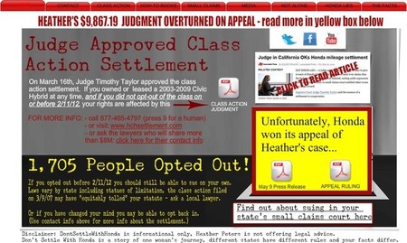 Web de Heather Peters