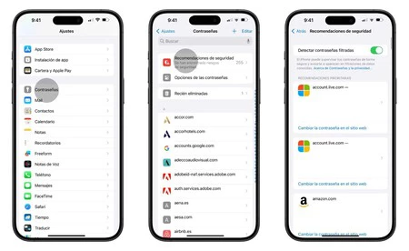 iPhoneのパスワード設定