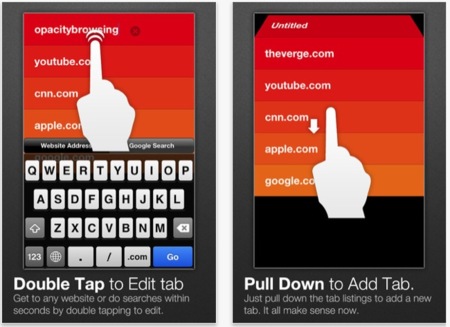 Opacity Browser, navega de una forma diferente desde tu dispositivo iOS