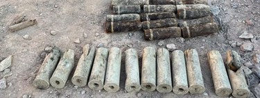Encuentran 544 kilos de proyectiles de la Guerra Civil enterrados en un pueblo de Castellón de 51 habitantes