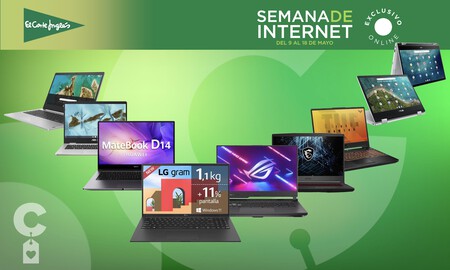 Portátiles gaming y de trabajo o Chromebook con descuentos entre el 20 y el 40% en la Semana de Internet de El Corte Inglés