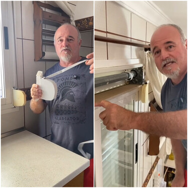 Pepe Cañas, experto en bricolaje: "Si la cinta de tu persiana vieja se ha pasado y ya no funciona, puedes cambiarla con estos sencillos pasos"