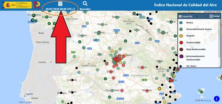 Calidad Aire Mapa