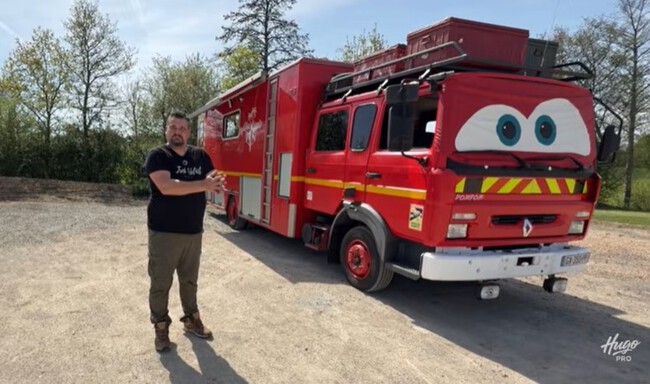 Camion Bomberos Camper