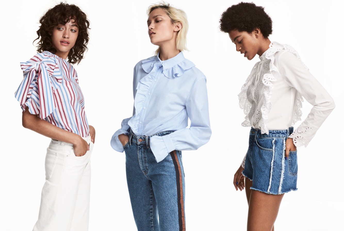 La prenda favorita de H&M esta temporada son las blusas y estos 9 ...