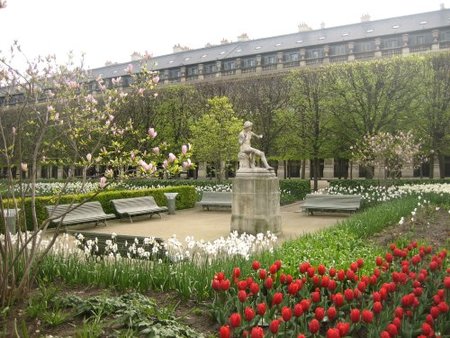 Los jardines del Palais Royal, París