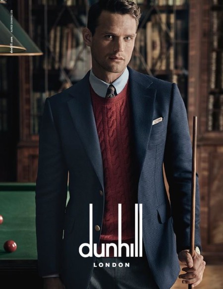 Dunhill redefine al gentleman inglés en su colección de otoño