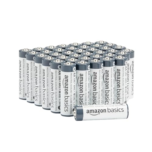 Amazon Basics - Paquete de 40 pilas industriales alcalinas AA