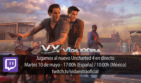 Jugamos en directo a Uncharted 4 a partir de las 17:00h (finalizado)