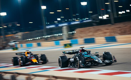 Russell Verstappen Barein F1 2024