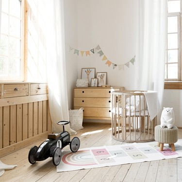 Cómo usar el color en dormitorios infantiles para crear un espacio agradable que fomente el estudio y favorezca el juego 