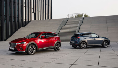 Nuevo Mazda CX-3: el SUV nipón solo está disponible con el motor gasolina de 121 CV y en tracción delantera