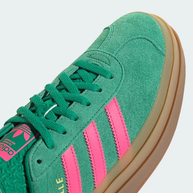Zapatilla Gazelle Bold Verde Jh9668 41 Detail