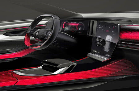 Renault Austral 2022, teaser del interior