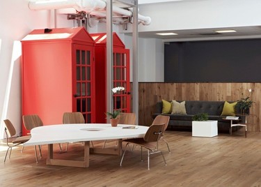 Espacios para trabajar: las oficinas de Foursquare en New York