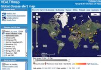 HEALTHmap, epidemias y enfermedades en tiempo real