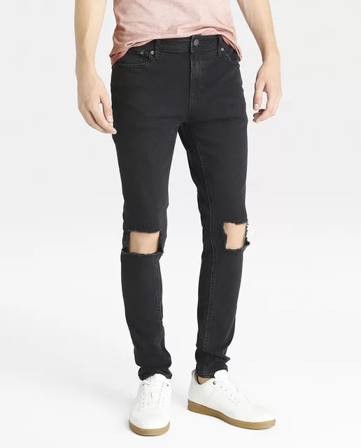 VAQUERO DE HOMBRE JACK & JONES SKINNY NEGRO