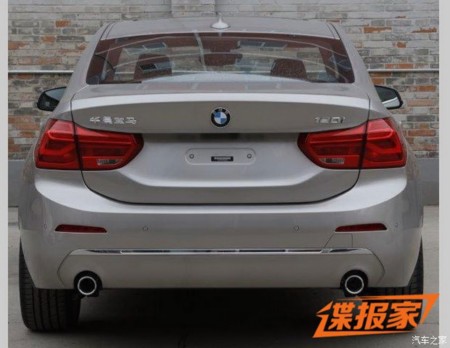 ¡Filtrado! El BMW Serie 1 Sedan desde donde no lo habías visto aún
