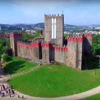 Guimarães a vista de pájaro. Vídeos inspiradores