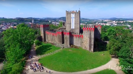 Guimarães a vista de pájaro. Vídeos inspiradores