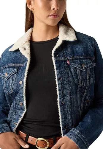 Levi's Original Sherpa Trucker, Chaqueta Mujer, That New New, S