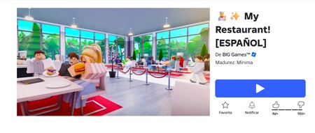 Restaurant Roblox Expereincia Millones Error
