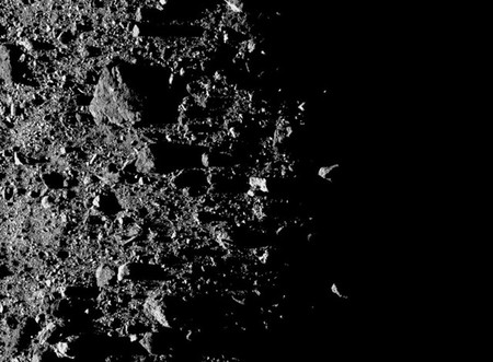 A 12 centímetros por píxel, con esa resolución puedes ver ya el polo norte del asteroide Bennu