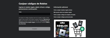 Canjear Tarjeta De Regalo Roblox
