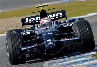 Red Bull por delante de Williams en el primer día de test en Jerez