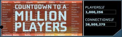 Nintendo WIFI, 1 millón de jugadores