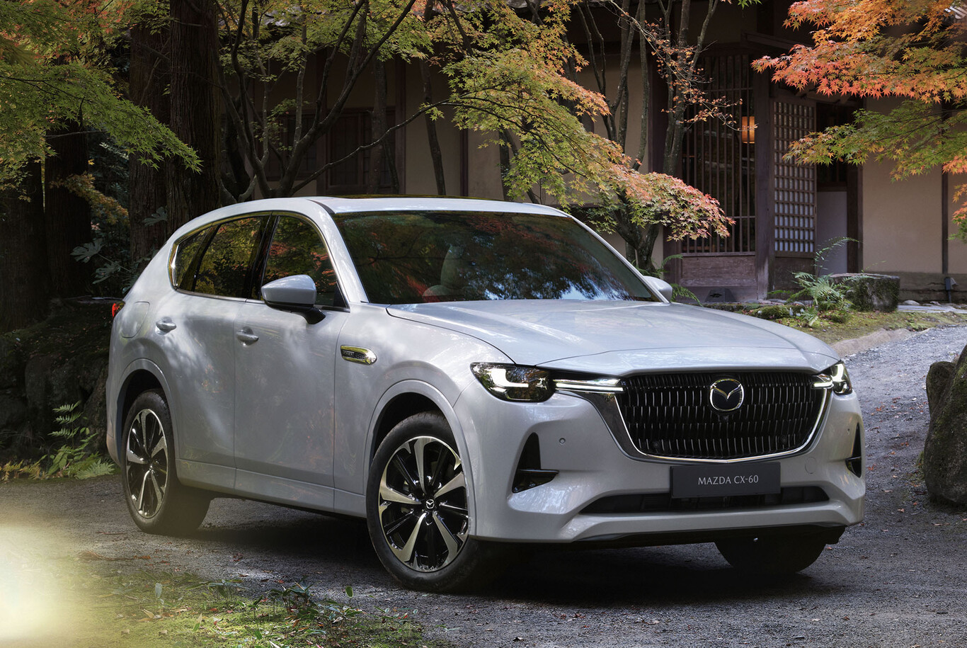 El Mazda CX-60 es un BMW japonés: motores de seis cilindros en línea y hasta 323 hp
