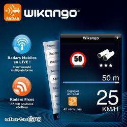 Wikango, avisador de radares para iPhone