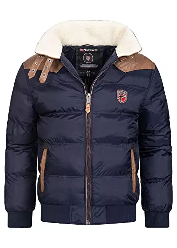 Geographical Norway Cálida chaqueta de invierno acolchada hombre